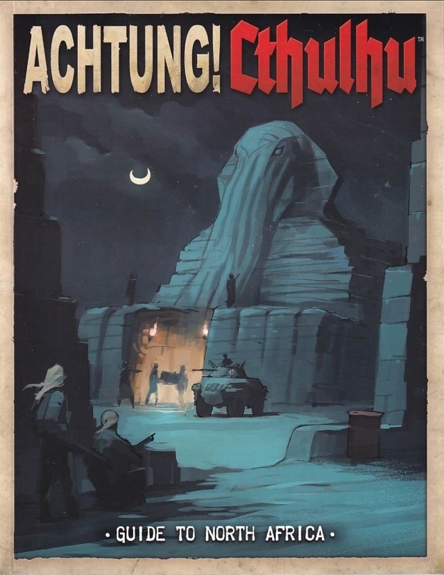 ACHTUNG Cthulhu - Guide to North Africa  (B Grade) (Genbrug)